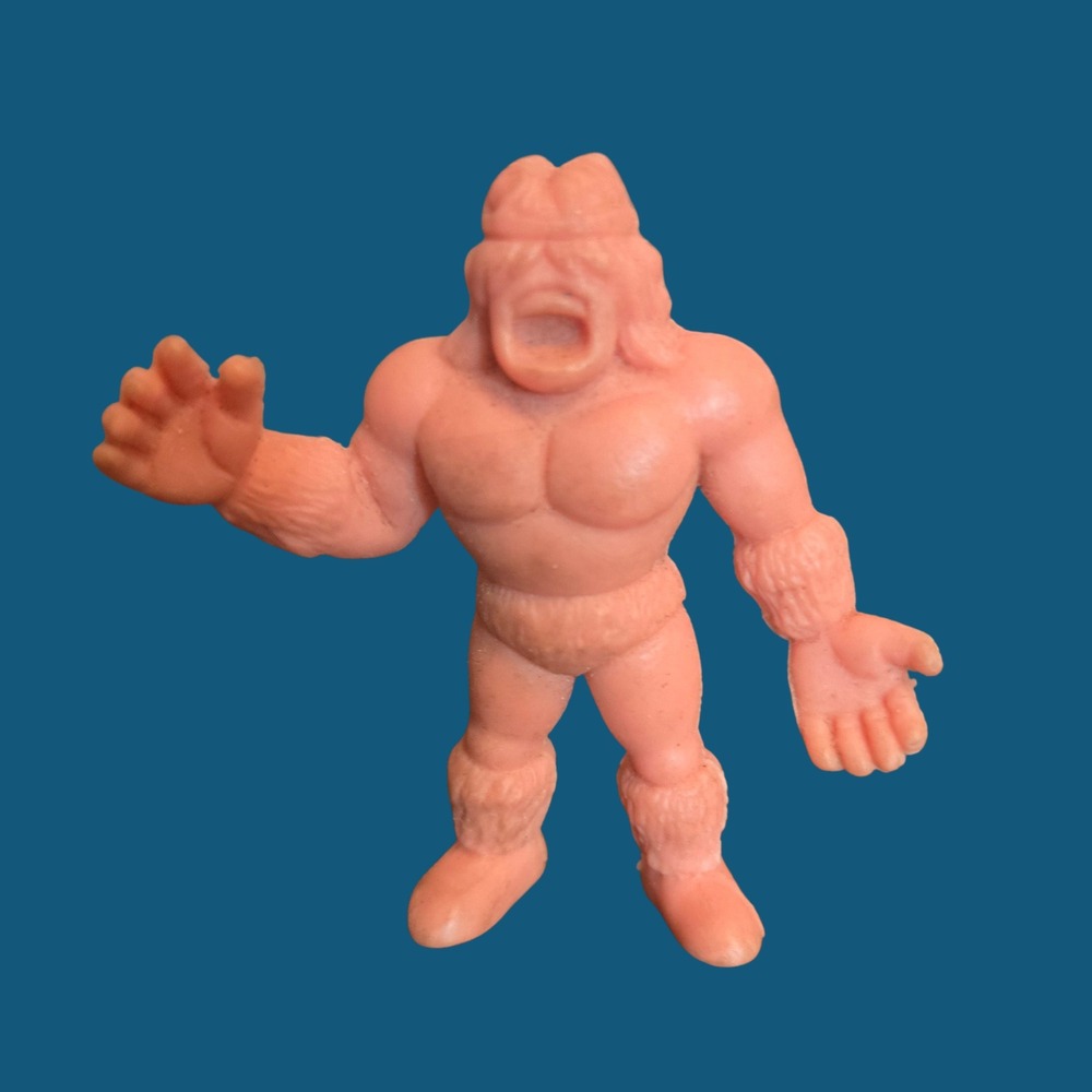 Vintage MUSCLE Men Mattel Geronimo Figure Flesh Pink 1980s Kinnikuman